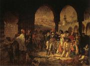 Napoleon Visiting the Plague Vicims at jaffa,March 11.1799 Baron Antoine-Jean Gros